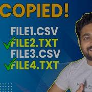 Copy Selective Files Using Python Shutil Module