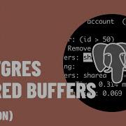 PostgreSQL Internals In Action Shared Memory And Buffers