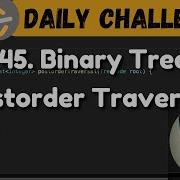 145 Binary Tree Postorder Traversal Trees Dfs Leetcode Daily Challenge DSA Hindi