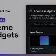 Theme Widgets FlutterFlow University