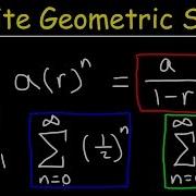 How To Find The Sum Of A Geometric Series