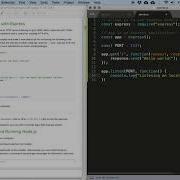 Node Js With Express Part 1 Hello World Routing