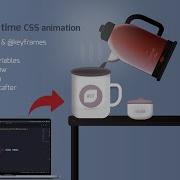 Coffee Time Animation Pure CSS
