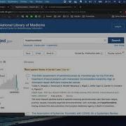 Find Recent Articles In PubMed