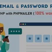 Using PHPMailer Sending OTP Code Password Reset Using PHP