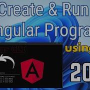 Create And Run Angular Project On Command Prompt 2023 Angular First Project Complete Guide