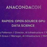 RAPIDS Open Source GPU Data Science