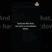 JavaScript Magic Create A Countdown Timer In Under 60 Seconds