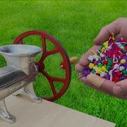 EXPERIMENT DIFFERENT THINGS IN MEAT GRINDER