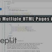 Showing Multiple HTML Pages In Repl It