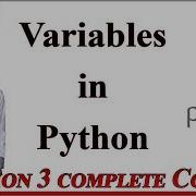 Python Tutorial In Urdu Hindi Variables And Data Types In Python Details With Examples