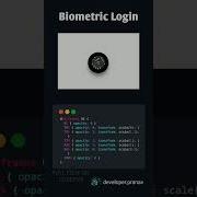 Fingerprint Login Shorts Viral Coding Coder Webdevelopment Html Javascript