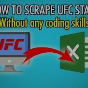 How To Scrape UFC Stats