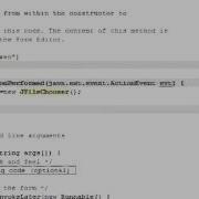 Java Prog 49 How To Use JFileChooser In Java Netbeans Webm