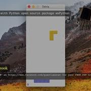 Let S Play Tetris With Python Open Source Package WxPython