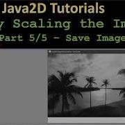 GrayScale Part 5 Save Grayscaled Png Image Java2D Tutorial 24