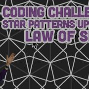 Coding Challenge 54 2 Star Patterns Update Law Of Sines