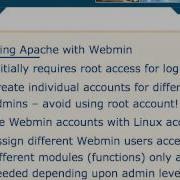 17 Configuring Apache With Webmin Wmv