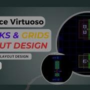 Tracks And Grids In Cadence Virtuoso Layout Design Tutorial VLSI Design