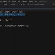 Python Validation Length Check Tutorial Part 4