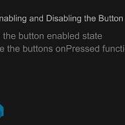 Flutter Enabling And Disabling The Button