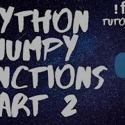 Numpy Array Functions Part 2 In Hindi