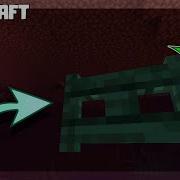 MINECRAFT How To Make A Warped Fence Gate 1 16 1