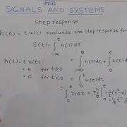 Class 91 Problems On Step Response