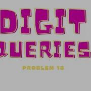 DIGIT QUERIES CSES PROBLEMSET SOLUTION PROBLEM 18