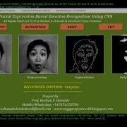 Python Code On Facial Expression Based Emotion Recognition Using CNN Python OpenCV Source Code