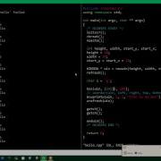Ncurses Tutorial 3 Borders And Environment Options Cbreak Raw Noecho Wborder Box