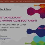 Deep Dive Workshop CloudGuard Network Security On Azure Canada