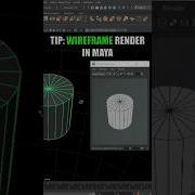 How To Render In Wireframe In Maya