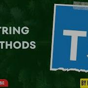 Part 7 String Method In TypeScript