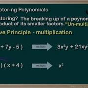 WCLN Math Introduction To Factoring