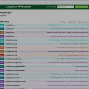 LoopBack 3 InMemory Exercise