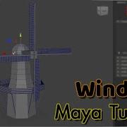 WindMill 3D Model Maya Modeling Tutorial For All Levels
