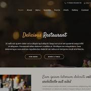 Delicious Free Restaurant Bootstrap Template CodeBox