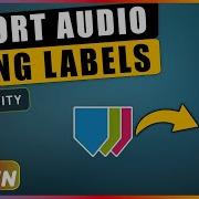 How To Export Audio Into MULTIPLE Audio Based On LABELS In Audacity