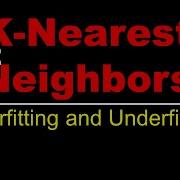 Overfitting And Underfitting K Nearest Neighbors Lec 12