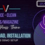 Voice Clean News Magazine WordPress Theme Download Installation And Demo Setup