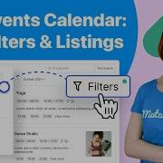 WordPress Events Calendar Plugin 2 1 Add Powerful Filters Event Listings