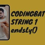 16 Codingbat String 1 EndsLy Java Coding Practice UiBrains By Naveen Saggam