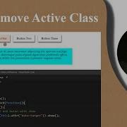 How To Add And Remove Active Class With On Click Button Active Class Add Add Remove