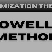 Powell S Method In Optimization Theory
