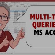 Создание запроса к нескольким таблицам в MS Access Вводный курс по MS Access
