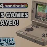 Портативная консоль C64 от RetroGames и HyperMegaTech пройдены все 25 игр