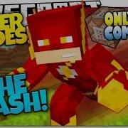 Minecraft How To Be A Superhero THE FLASH Only One Command One Command Creation
