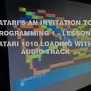 Atari S An Invitation To Programming 1 Lesson 1 Audio Track As Program Loads