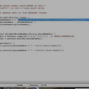 HOW TO VALIDATE PHONE NUMBER USING REGEX IN JAVA